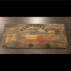 Rustic Farmers Market Sign